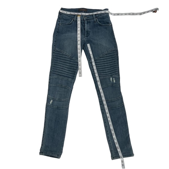 James Jeans Moto Distressed Skinny Jeans Size 25 Women’s - Picture 5 of 5